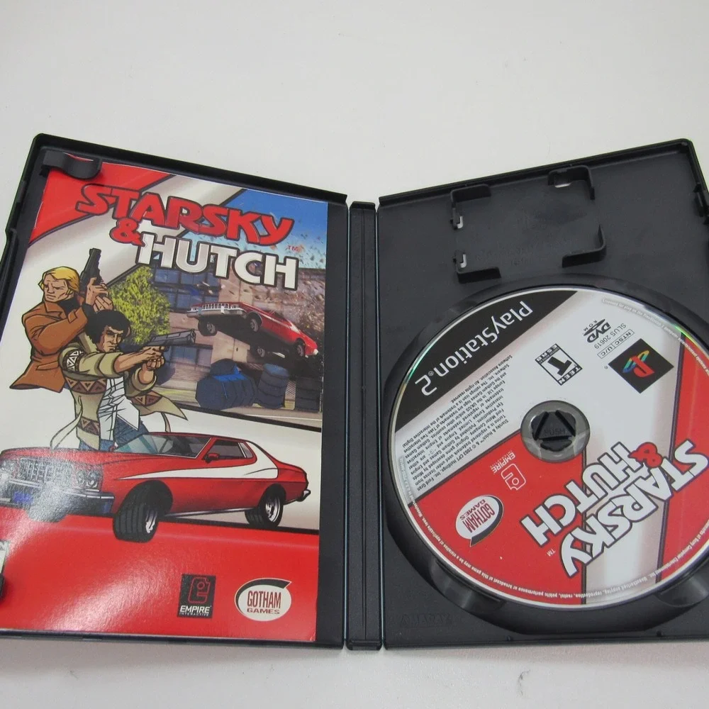 Starsky & Hutch (Sony PlayStation 2, 2003) Complete With Disc And‎ Manual